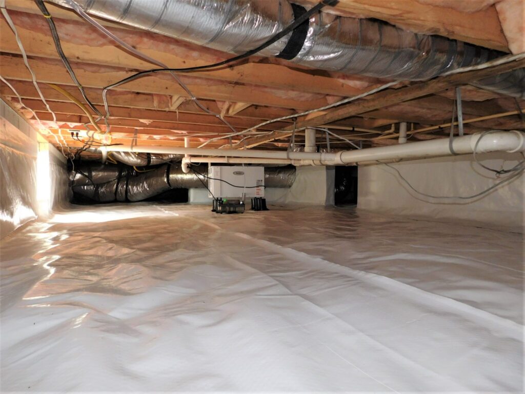 crawl space vapor barrier