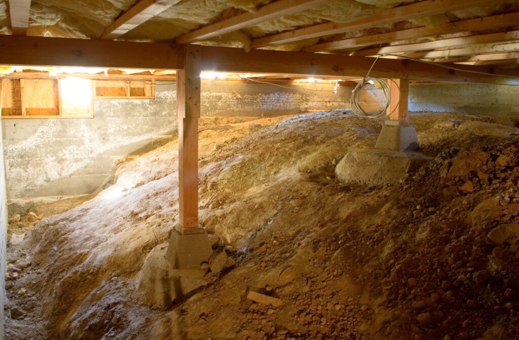 crawl space properly