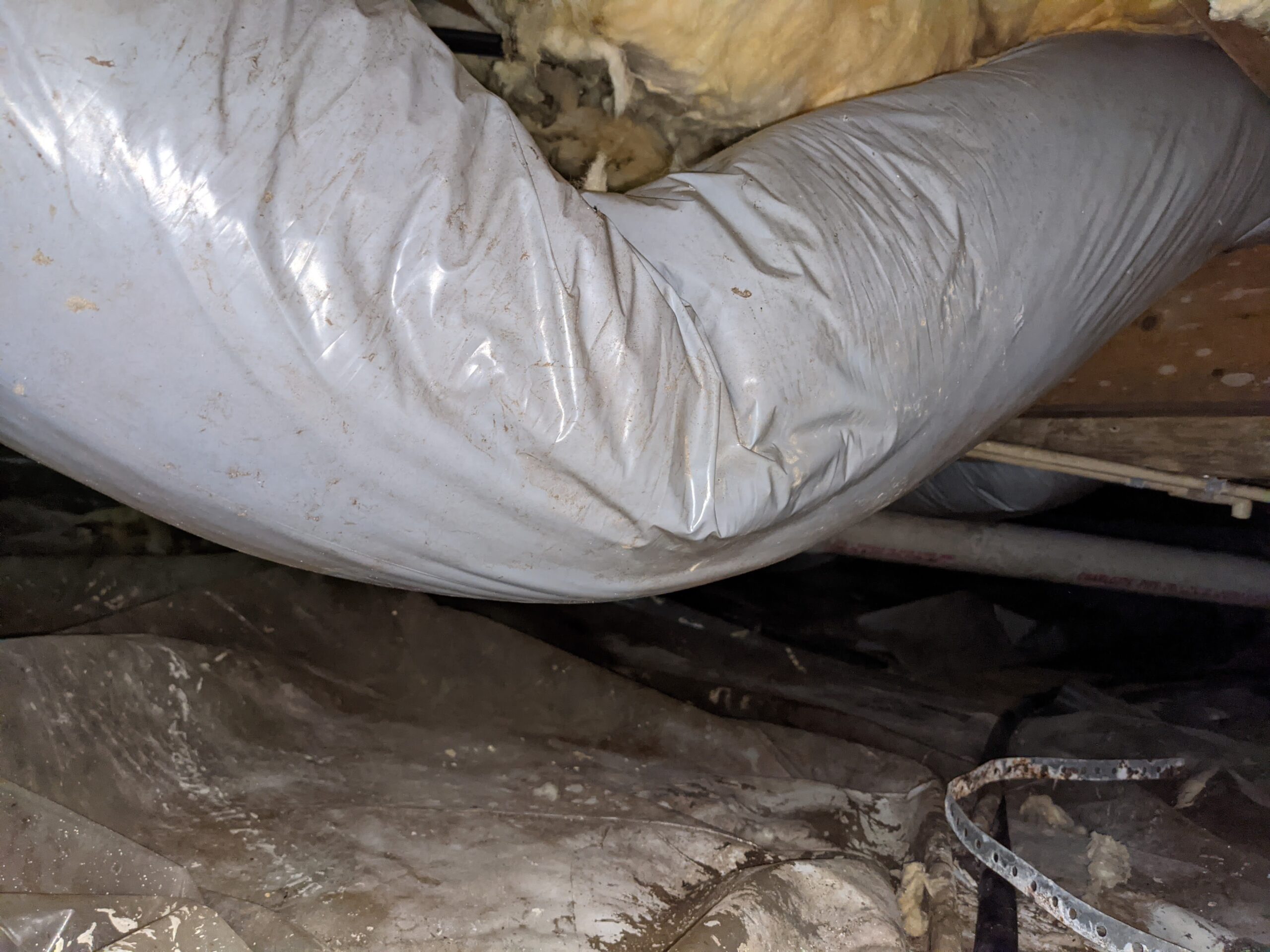 A Crawl Space Before Servicing | Crawl Space Contractor Delmarva